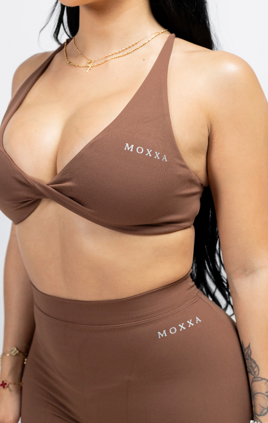 Set mocha pant brow energy