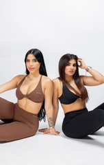 Set mocha pant brow energy