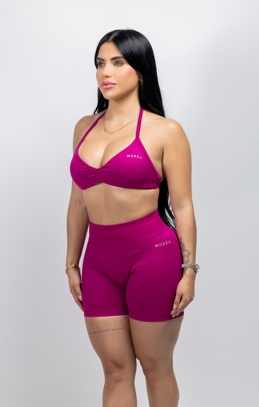 Set Dark Pink Power Rose