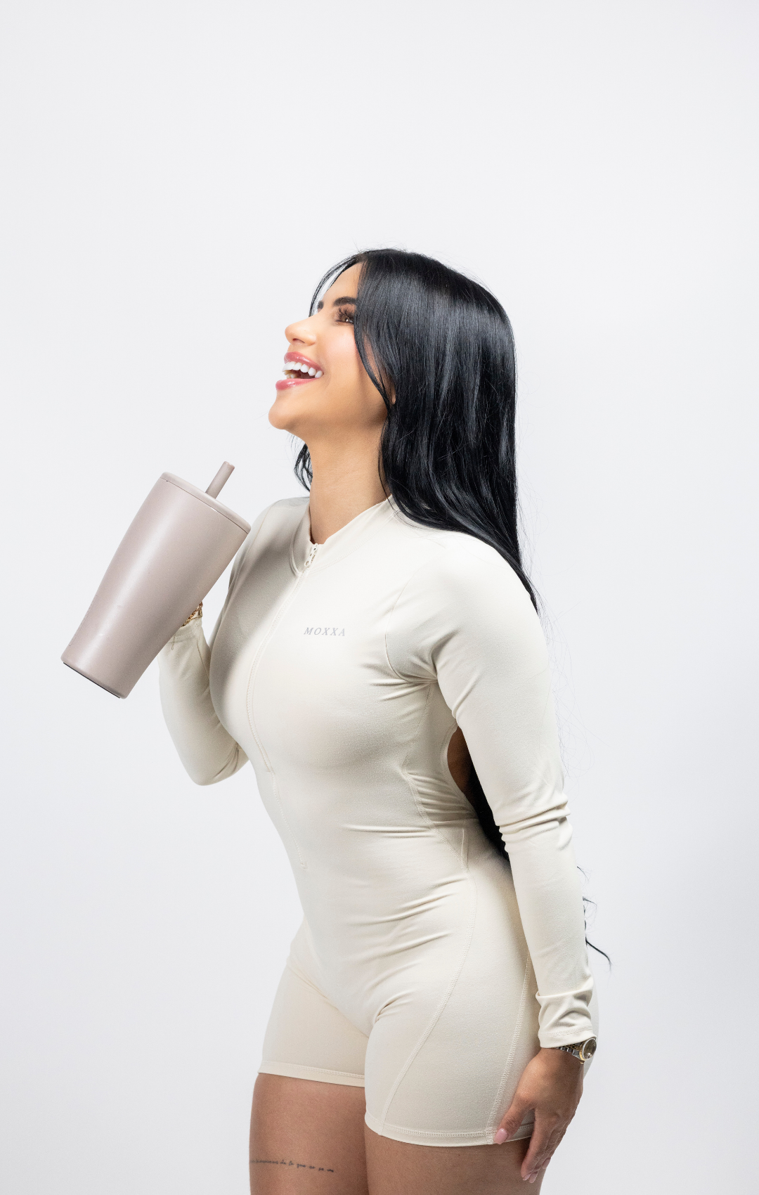 Jumpsuit Beige Sand Motion