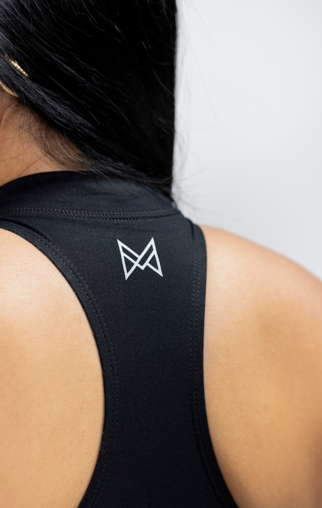 Jumpsuit Black Short Sleeve Active Core